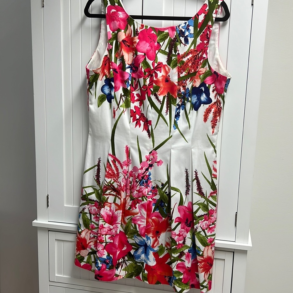 London Times, Floral Dress, SZ14